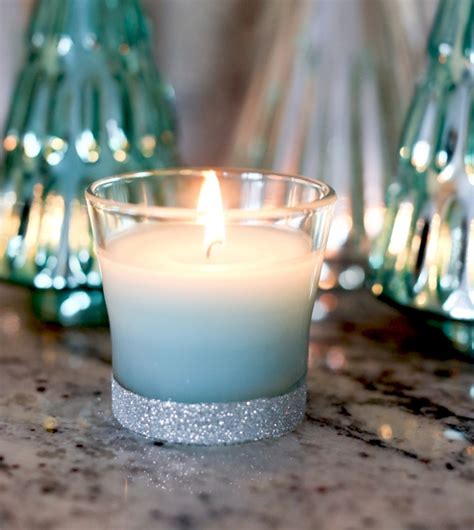 Karas Party Ideas Diy Glitter Candles On Karas Party Ideas By Glade