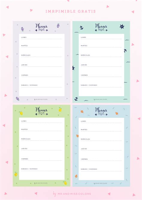Bookmarks set of two,shabby chic style,handmade bookmarks. Agenda imprimible y como encuadernar una libreta cosida a mano facilmente Mr and Miss Colors