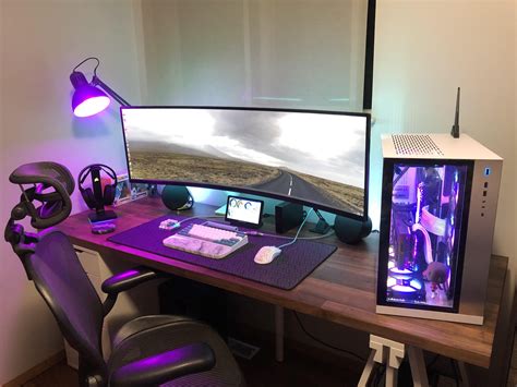 Wfh By Day And Battlestation By Night Video Game Room Design Gaming