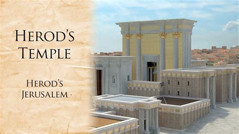 Herods Temple Herods Jerusalem Youtube