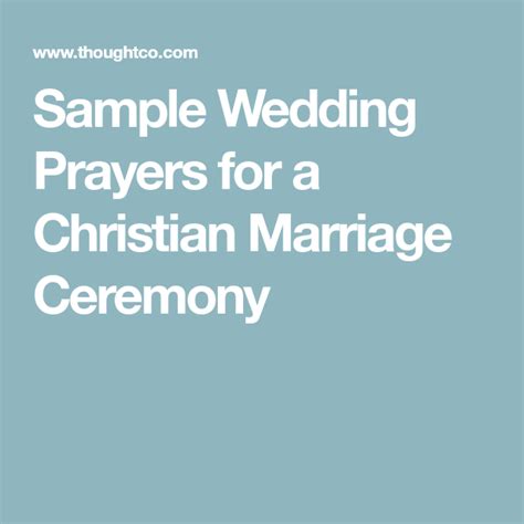 4 Wedding Prayers For Your Christian Marriage With Images Wedding