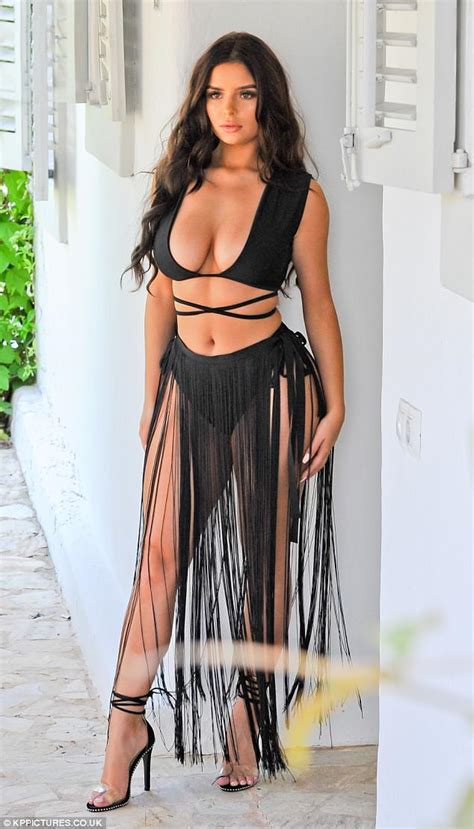 Demi Rose Displays Desirable Curves For Sexy Shoot In Ibiza Daily