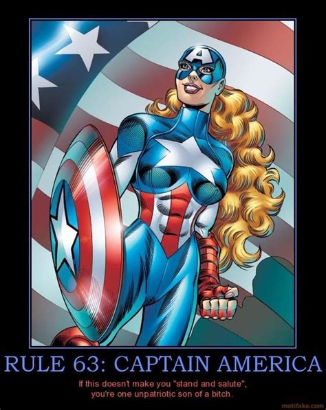 Rule 63 Captain America Marvel Heroes Captain America Marvel