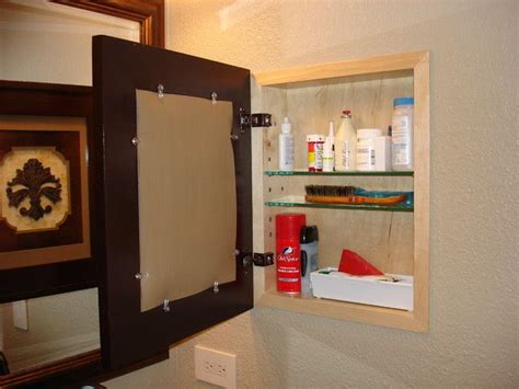 A medicine cabinet is a small storage space usually located by the bathroom sink. Amazing Medicine Cabinet Recessed No Mirror ...