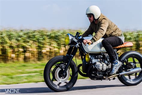 I recently added braided stainless steel brake lines to the front brake on the airhead, which improved braking response somewhat but not to the level of if you are seriously thinking about buying an older bmw (airhead) r80rt, r100rt etc. 1983 BMW R100 Cafe Racer by Ironwood Motorcycles - BikeBound