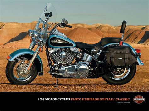 Harley Davidson Flstc Heritage Softail Classic Datos Técnicos De La