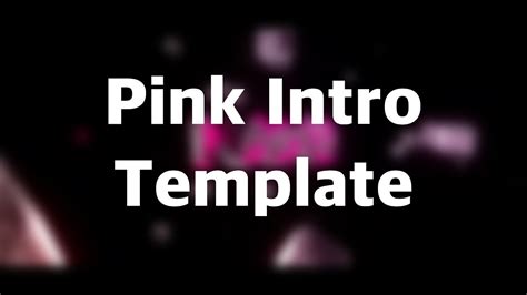 Pink Intro Template Was Ment To Be Dual With Meiko Youtube
