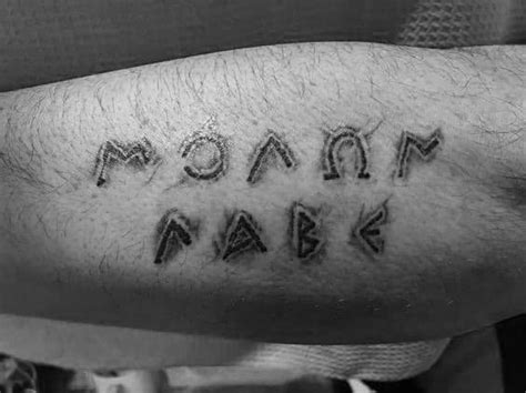 30 Molon Labe Tattoo Designs For Men Tactical Ink Ideas