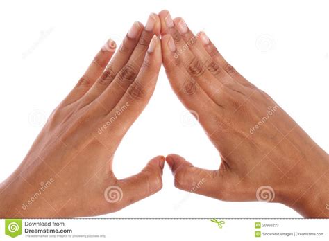 Hands Forming A Heart Shape Stock Image Image Of Finger Health 20966233