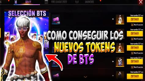 Como Conseguir Los Nuevos Tokens Caja Elegida De Bts Y Obtener El Pecho Del Ying Yang Free Fire