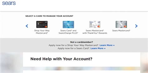 Management of sears credit card has become easy and comfortable using citibank online portal. www.searscard.com - Apply Your Sears Credit Card Online - TechNews