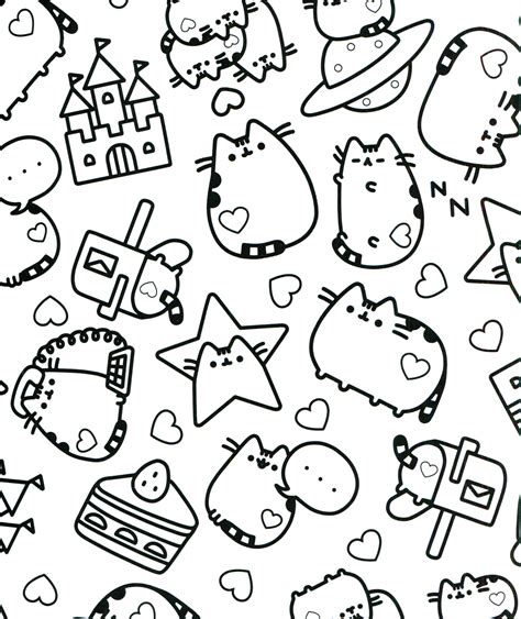 Jun 12, 2019 · printable kawaii kitty cat coloring page. Kawaii Coloring Pages - coloring.rocks!
