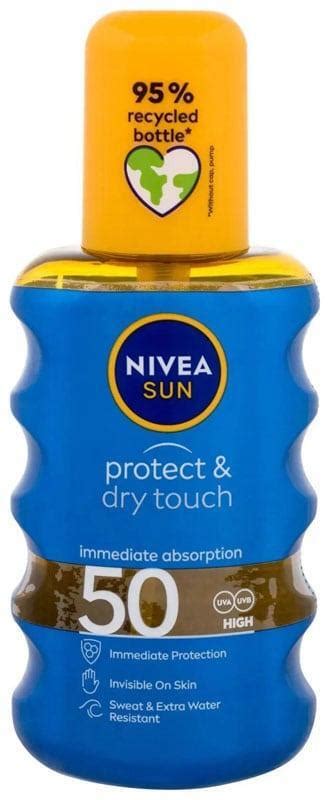 Nivea Sun Protect Dry Touch Invisible Spray SPF50 Sun Body Lotion