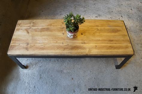 From coffee tables, dining tables and repurposed industrial factory tables, there's something that will suit every space. Vintage Industrial Rectangular Coffee Table