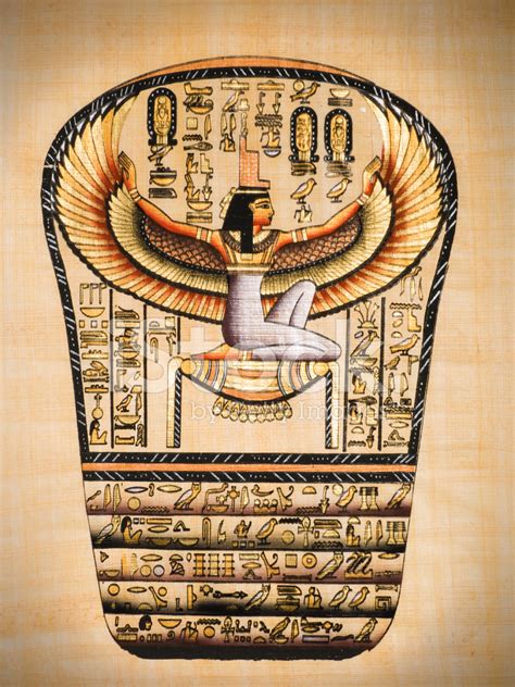 Isis Ancient Egyptian Goddess Stock Photos