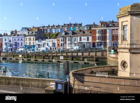 Weymouth Harbour And Holiday Seaside Town Dorset England South