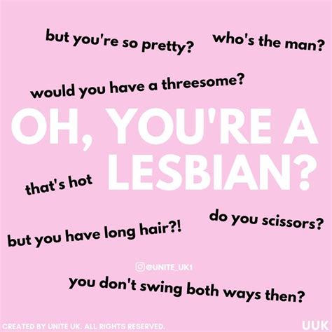 “oh you re a lesbian” 🙄 lesbian quotes lesbian lgbtq