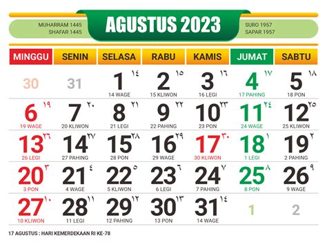 Kalender Jawa 2023 Lengkap