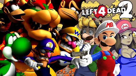 Left 4 Mario Collab Left 4 Dead 2 W Luigikid Gaming And Marios