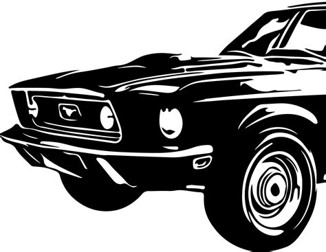 Mustang Svg Muscle Car Svg Ford Car Svg Ford Mustang Svg Etsy