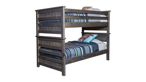 Maybe you would like to learn more about one of these? Turkey Creek Rustic Gray Full over Full Bunk Bed