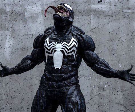 Venom Muscle Suit Costume Black Spiderman Costume Black Spiderman