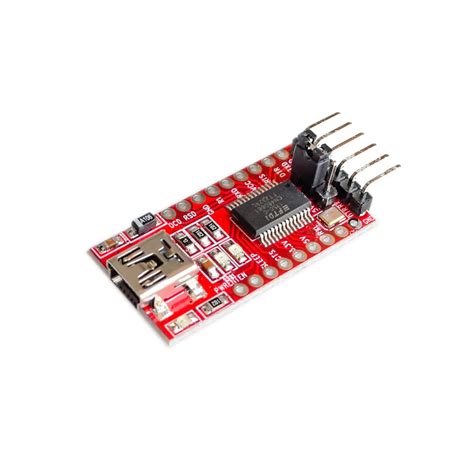 1pcs ft232rl usb 3 3v 5 5v to ttl serial adapter module mini port in integrated circuits from