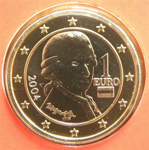 Österreich 1 Euro Münze 2004 Euro Muenzentv Der Online Euromünzen