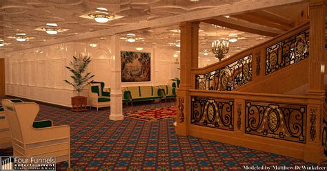 Reception Room Rms Titanic Decoración De Apartamentos Barcos
