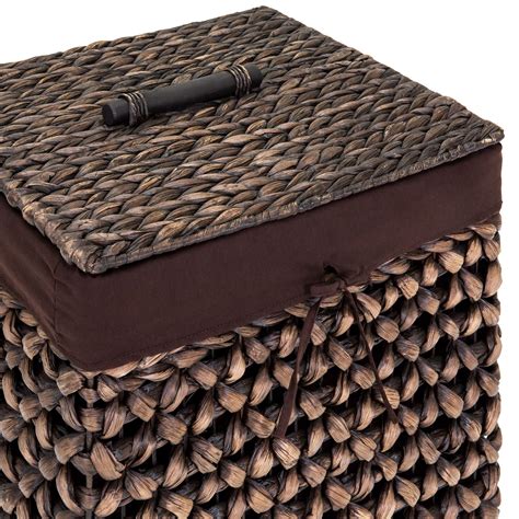 Buy Best Choice Products Woven Water Hyacinth Wicker Portable