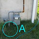 Pictures of Gas Meter Riser