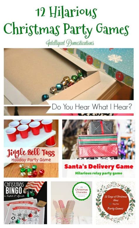 45 Hilariously Fun Christmas Games For A Party Twelve On Main