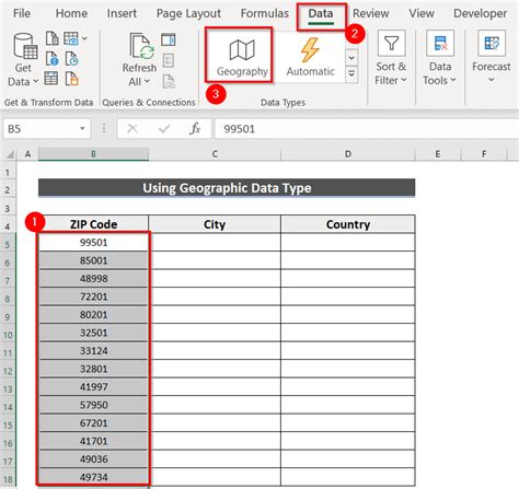 How To Lookup Zip Code In Excel 4 Suitable Methods