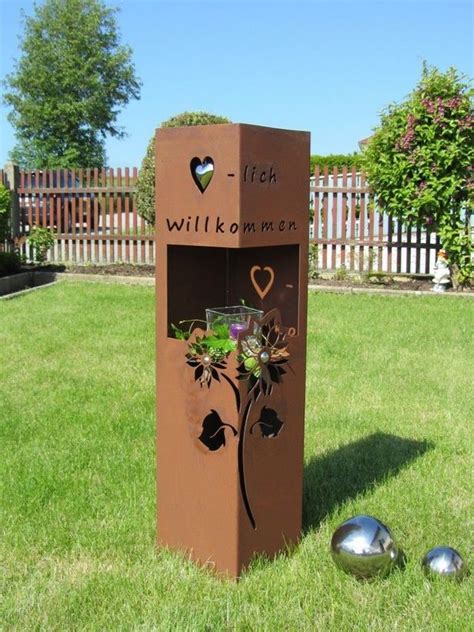 Gartenschmuck aus metall