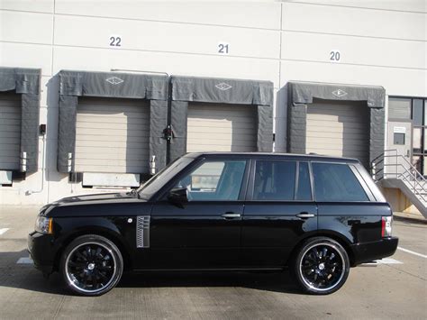 We analyze millions of used cars daily. 2010 Range Rover Supercharged on 22" Deluxe Design D10 black