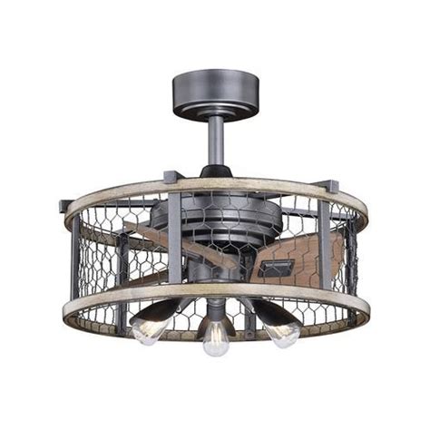 Shop for black ceiling fan online at target. Patriot Lighting® Brooklyn 21" Natural Iron with ...