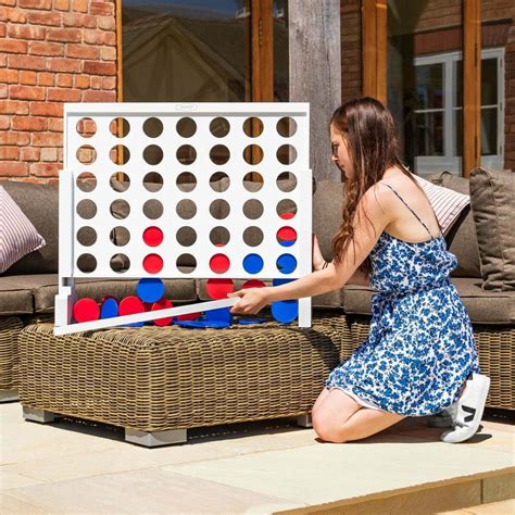 Giant Connect 4 Large Garden Connect 4 Net World Sports