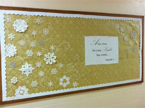 Christian Winter Bulletin Board Ideas