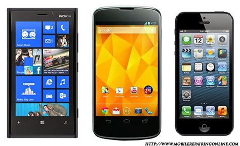 Iphone Or Android Which Cell Phone Mobile Repairing Online