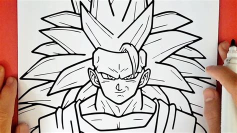 View forms in their separate sheets here: Son Goku Super Saiyan Dessin Facile