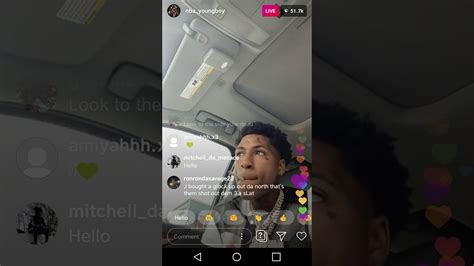 Nba Youngboy Plays His New Music On Ig Live Youtube
