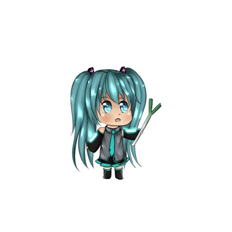 Chibi Miku By Lilyhum On Deviantart