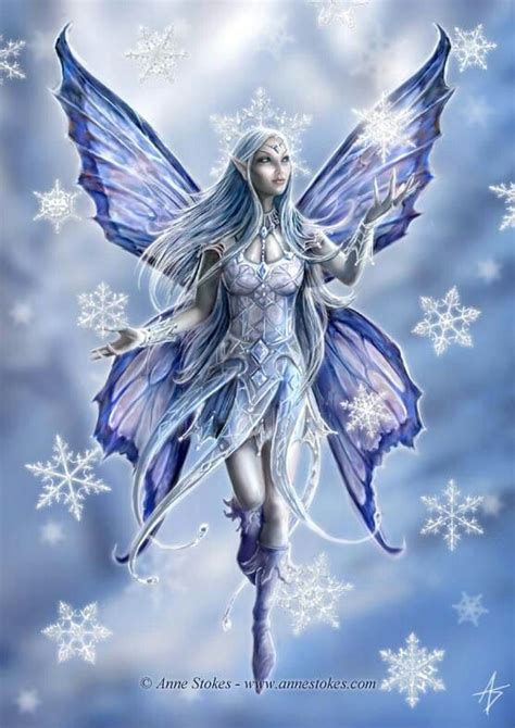 Icy Fairy Fairy Artwork Fairy Art Beautiful Fairies