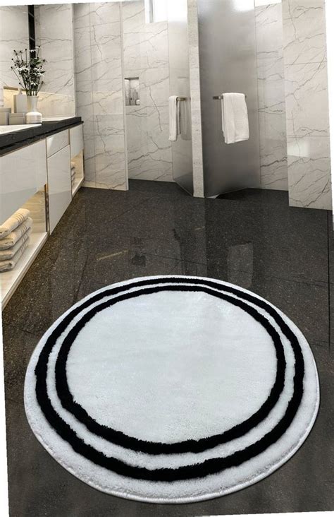 Badematte »Badematte Rund 90x90cm Duplici Hochflor« Gür Textil