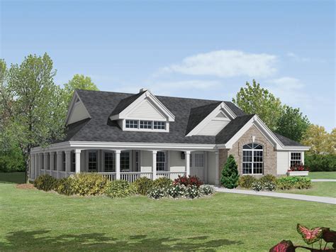 Country house plans are similar to farmhouse style plans. Corder Hollow Country Home Plan 007D-0172 | House Plans ...