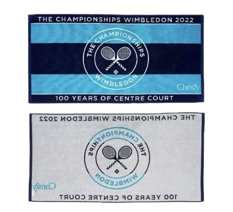 Wimbledon 2022 Championship Towel 運動產品 運動與體育 運動與體育 球拍和球類運動 Carousell