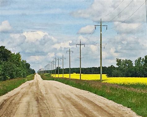 Wallpaper Landscape Sky Field Yellow Farm Horizon Highway