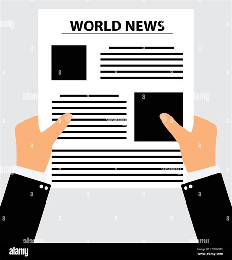 Newspaper Flat Vector Icon Stock Vector Image And Art Alamy
