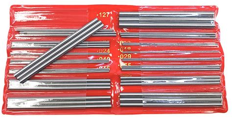 Precise 48 Piece Thread Wire Measuring Set 4200 0241 Penn Tool Co Inc