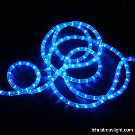 With led and incandescent options, rope lights allows the flexibility to outline patios, rooms, railing and more. Christmas decorative LED blue rope lights | iChristmasLight